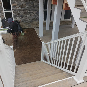 Union | 2-Story Covered Octagon Custom Deck