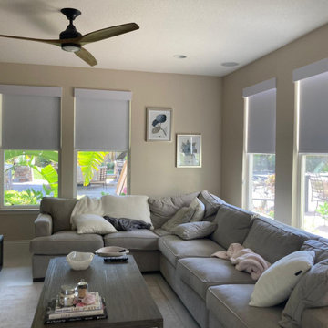 Motorized Shades & Draperies - Perfect Living Space Remodels