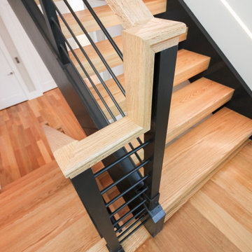 Project #73 | Bold Modern Staircase with Integrated Lighting