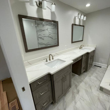 Vienna Double Vanity Bathroom Renovation