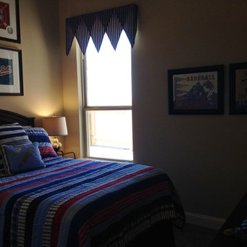 Interior Design - Canyon Lakes (Navy & Rust)