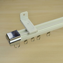 CHR7420 Wall Mount Custom Made Length Single Curtain Tracks and Rails - Window Treatment Accessories