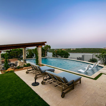Possum Kingdom Pool & Swim Up Bar on the Edge