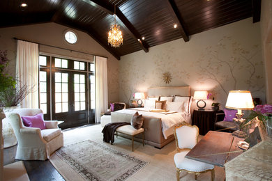 Inspiration for a timeless bedroom remodel in Houston