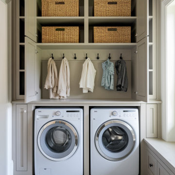 Wallpaper installation Laundry Room in Camas