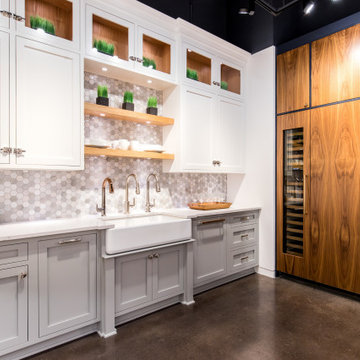 StyleCraft Cabinets Installed Kohler Signature Store Dallas