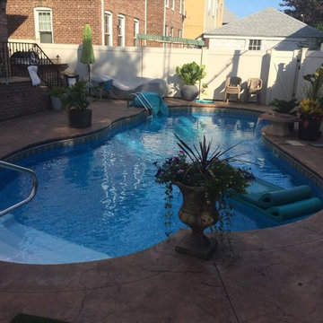 Freeform Vinyl Liner Pools