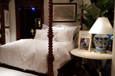 Mid-sized bedroom photo in Miami