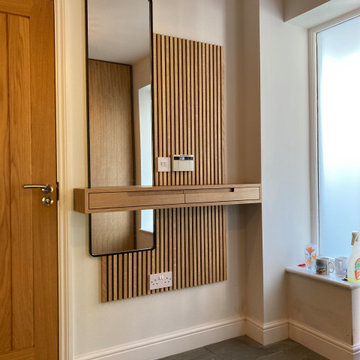 Entranceway Key Shelf and Mirror