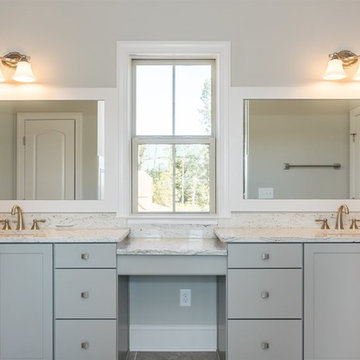 Colonial White Bathroom Vanity