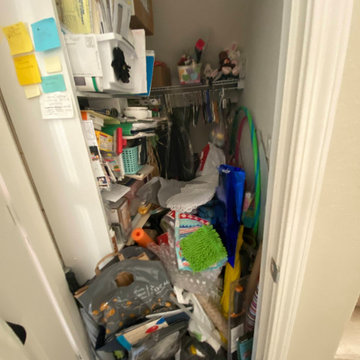 Utility Closet BEFORE