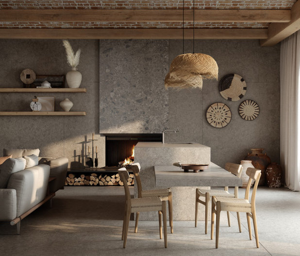 Contemporary Kitchen by Cosentino Australia