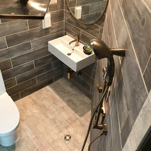 Basement bathroom