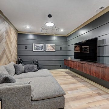 Coolest Basement on the Block: Family Room