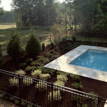 Swimming Pool with Fire Pit