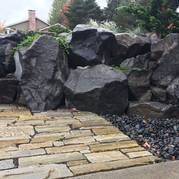 Family Friendly Modern Front Yard