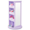 Rotating Dress-Up Storage Center, Lavender