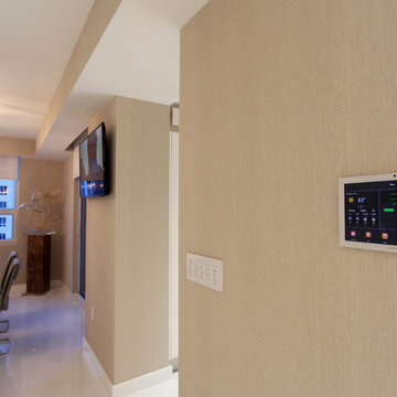 Brickell Key - Dining Room Creston Touch Panel & Keypad
