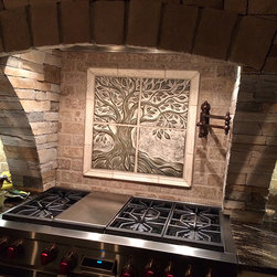 Residential Kitchen Backsplash - Tile