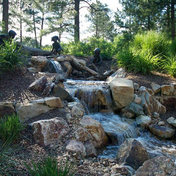Statuary Coupled with Water Features