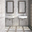Marble Effect Large Metro Tile 15 x 40 cm, 1m²