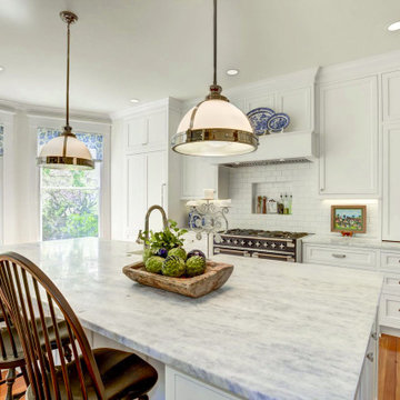 Beautiful Kitchen & Master Bath Remodels at Historic Herndon Home