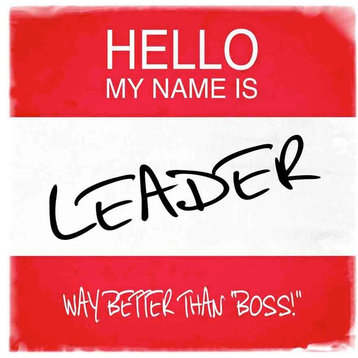 Hello My Name Is Leader Textual Art on Wrapped Canvas