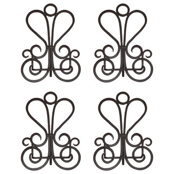 Pomeroy Paisley, Set of 4, Easels 13" Rustic