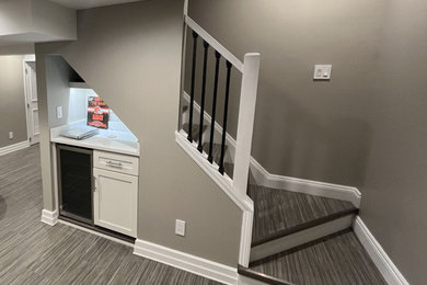Example of a basement design in Cleveland