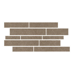 Land Collection Ocher Brown Design 4 - Wall And Floor Tile