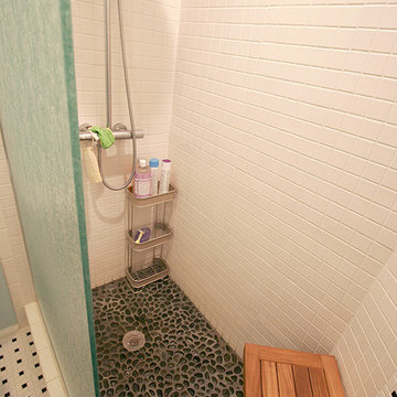 Era-Sensitive 20th Century Farmhouse Bathroom Remodel & Addition