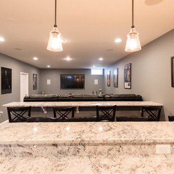 Granite Bartop Project in McLean VA