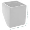 Arcadia Garden Products Large Cube Wall Planter, Coral