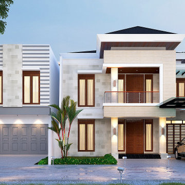 Desain Rumah Minimalis - Medan (Mr. Andi)