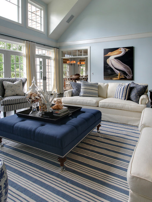 Best Coastal Living Room Design Ideas & Remodel Pictures | Houzz