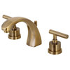 Kingston Brass KS498.CML Manhattan 1.2 GPM Widespread Bathroom - Antique Brass