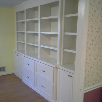 Bookcase with File Drawers