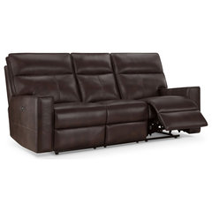 Claude Dual Power Headrest and Lumbar Support Reclining Sofa in