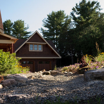 Adirondack Arroyo (or An Aesthetic and Functional Solution to a Drainage Issue)