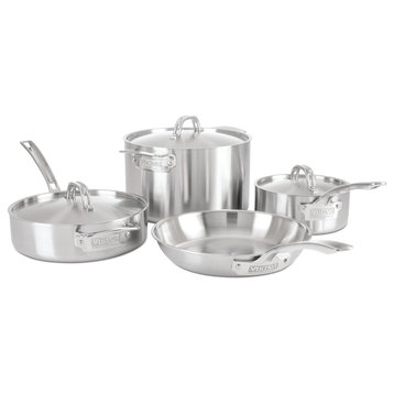 Professional 5-Ply 7-Piece Cookware Set
