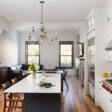 Transitional Urban Kitchen Design - Boston, MA