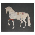 Horse and Postcard Gallery - Our Muse?  The universal love of horses.  When we discovered a box of letters, stamps and postcards dating back to the 1800&#39;s, we knew they belonged with our 18th century horse.  What could be better than blending history with a distinctly modern point-of-view?