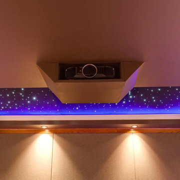 Home Theater Room - Night Sky