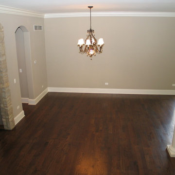 Custom Floor Plan By DJK Custom Homes In Downtown Naperville