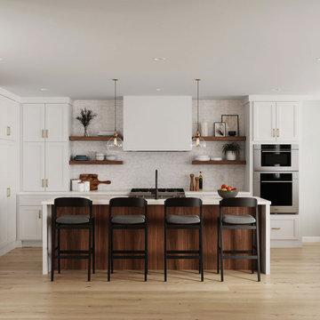 A Sophisticated Kitchen Design with Cutting-Edge Style