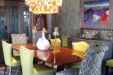 Transitional dining room photo in DC Metro
