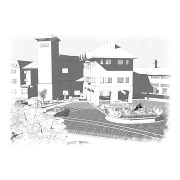 The Charter at Beaver Creek Entry Plaza