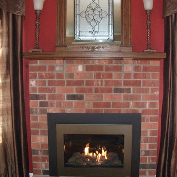 Gas Insert Fireplace Conversion