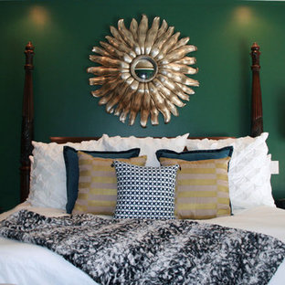 Navy And Green Bedroom Houzz