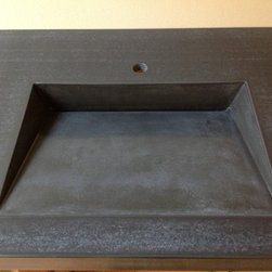 VC Studio Inc. - Madison concrete sink by VC Studio Inc. - Bathroom Sinks